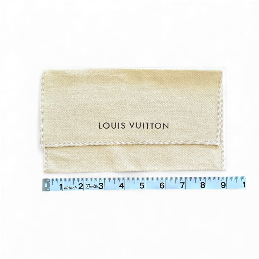 Louis Vuitton long wallet dust bag